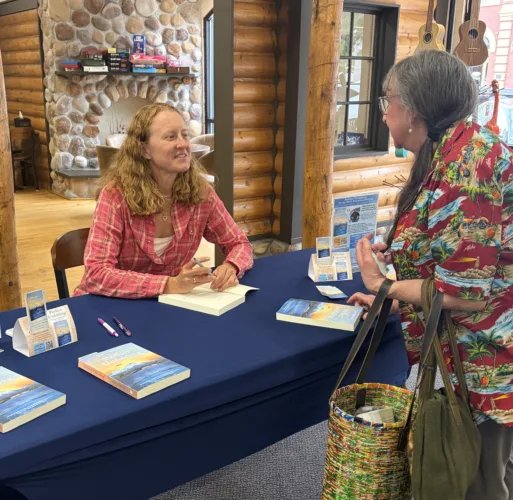 'Perfect Unfolding' author visits NU